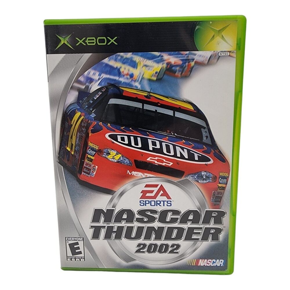 NASCAR Thunder 2002 Xbox Complete w/ Manual EA Sports Racing Game Tested